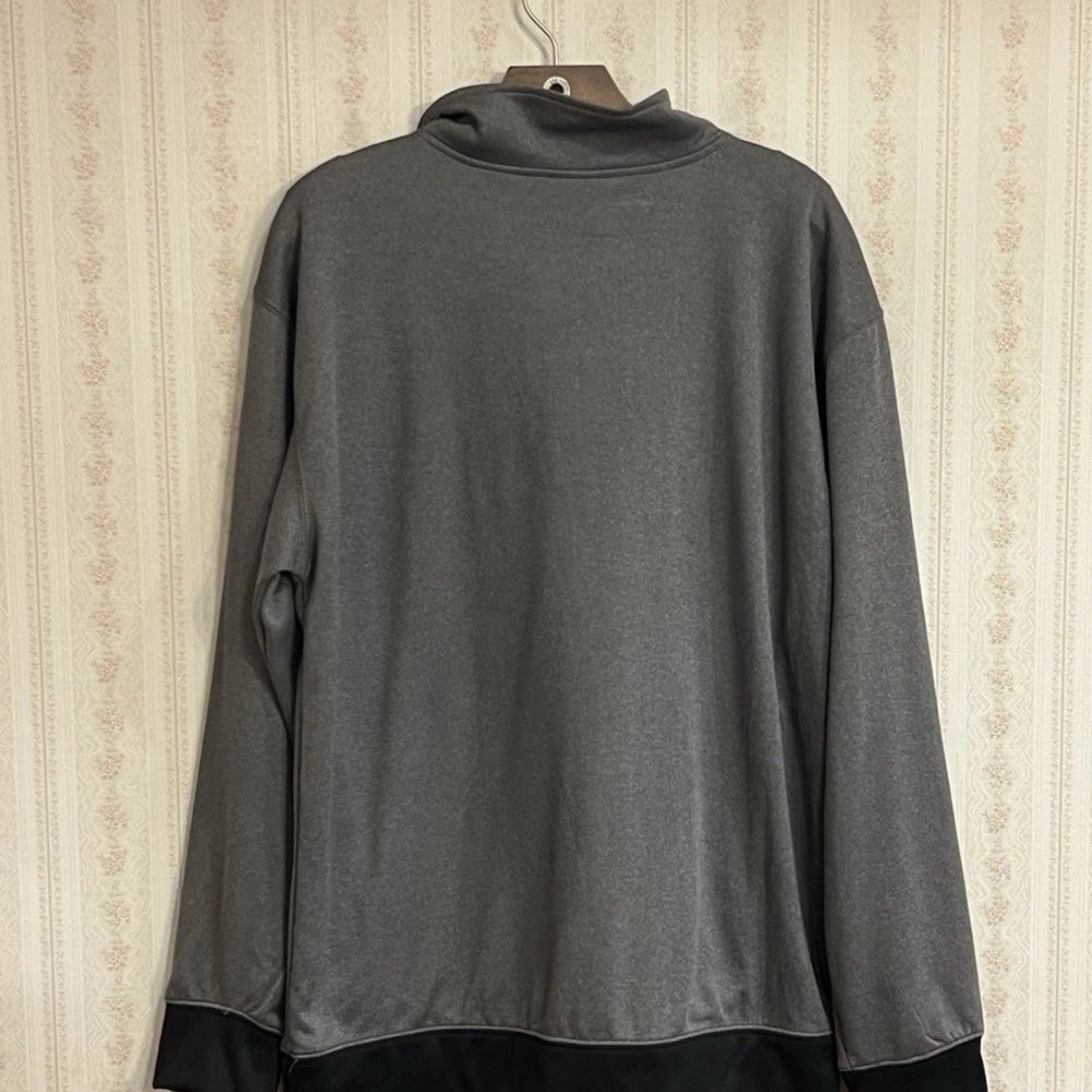 Gray Penguins Quarter-Zip Pullover - image 2